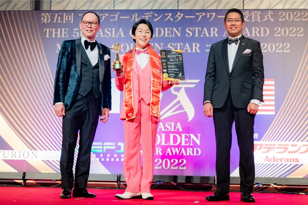 大人気エステティシャン達の先生・美のカリスマ・株式会社まごころ総合美容代表取締役・長嶋まさこがアジアゴールデンスターアワード2022で４冠獲得